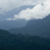 Jamison Valley on a cloudy day